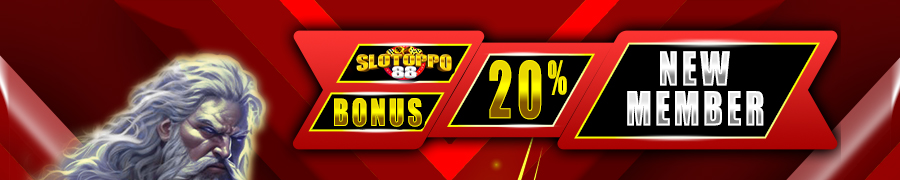 Slotoppo88 Bonus New Member 20%